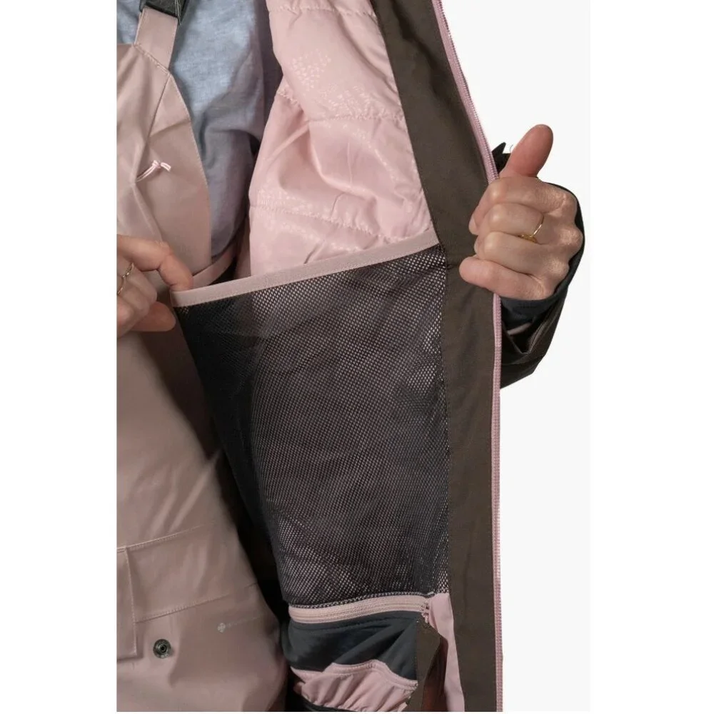 FLYLOW Freya Womens Hooded Ski/Snowboard Parka/Jacket/Coat NEW Timber $380 - Picture 7 of 7